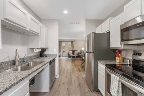 Condo, Multiple Beds, Patio, Garden View (The Spoke) | Private kitchen | Coffee/tea maker