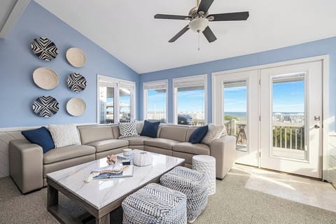 Welcome to your Ocean Oasis where you can watch the sunset from your sofa!