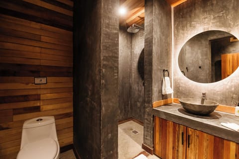 Habitación Arena | Bathroom | Towels, soap, toilet paper