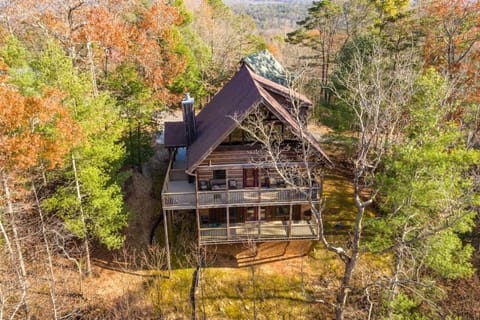 Backside of our cabin