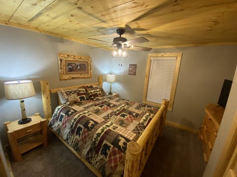 Main level queen bedroom