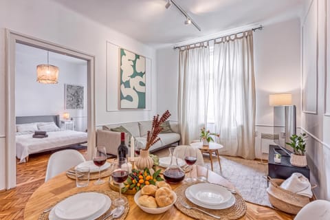 Living and dining room