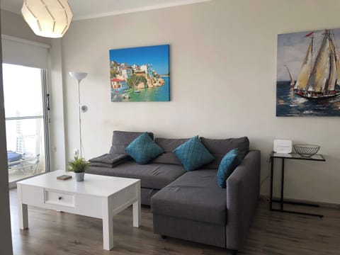 Spacious living room, lead onto private patio