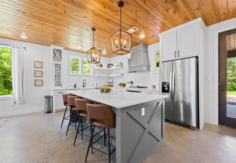 This bright and open kitchen is perfect for cooking and spending time together.