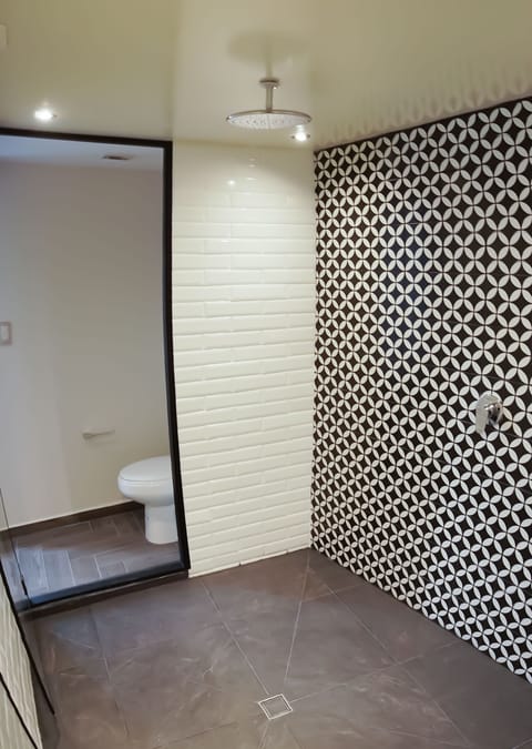 Senior Suite | Bathroom | Hair dryer, towels, soap, shampoo