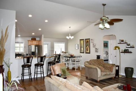 Open concept floorplan