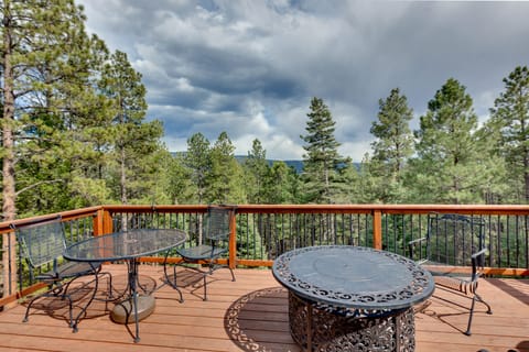 Angel Fire Vacation Rental | 4BR | 3BA | 2,640 Sq Ft | Stairs Required