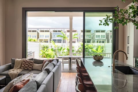 First floor open concept kitchen Living area 