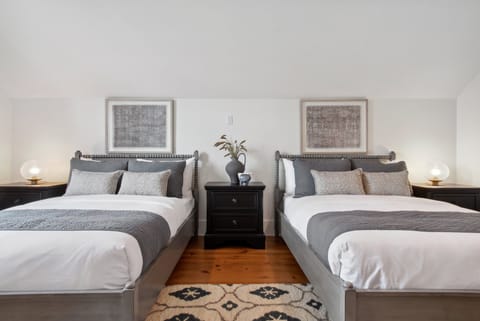 Third Floor | Bedroom 6 | 2 Full Beds | Spacious & Bright