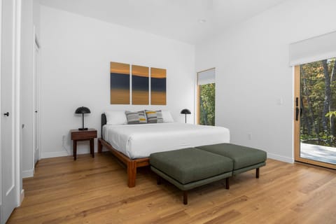 Master suite king size bed