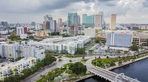 Located in downtown, river views, on Tampa Riverwalk