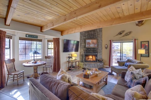 Big Bear Lake Vacation Rental | 3BR | 3BA | 1,800 Sq Ft | Stairs Required