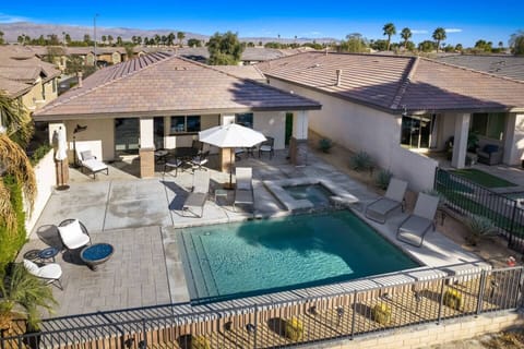 Large patio