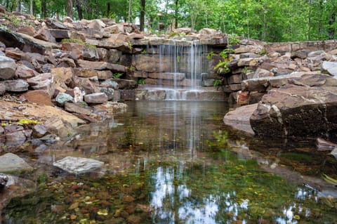 This is your own private oasis! You can actually even get IN the waterfall!