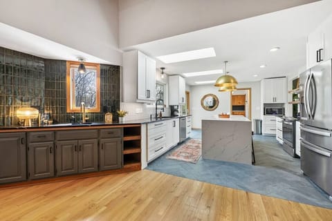 Bar Area and Full Main Kitchen