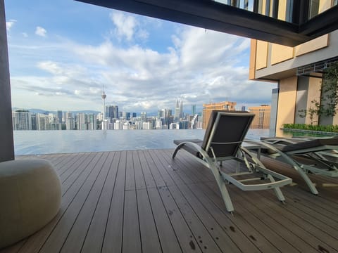 Rooftop pool