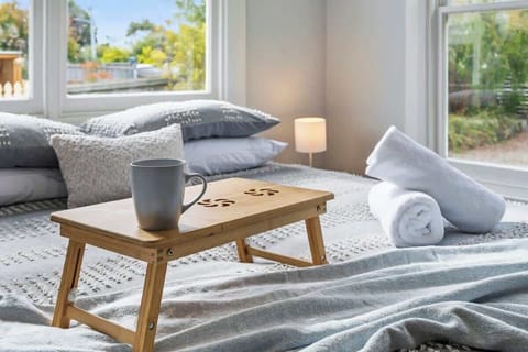 With comfy new beds it may be hard to get out of bed, who cares you are on holidays!