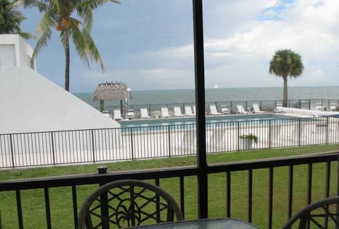 Enjoy this gorgeous view from the comfort of the patio.