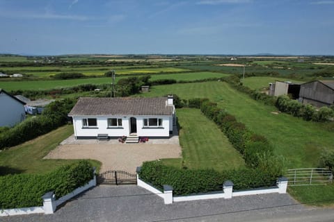 Fully enclosed yard around the house