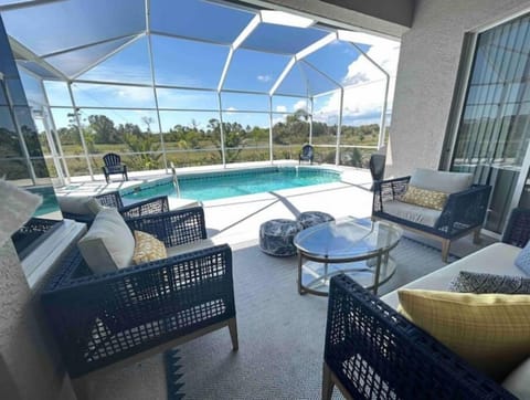 Screened Pool/ Lanai area 