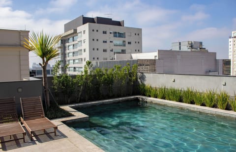 Rooftop pool