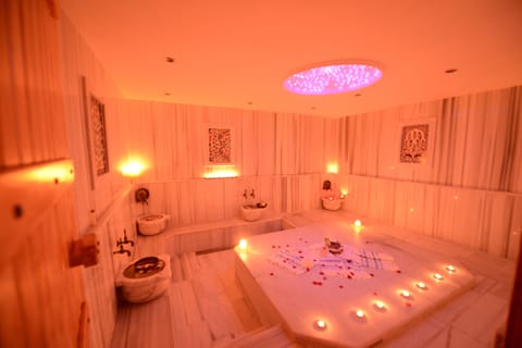 Turkish bath, aromatherapy, Swedish massages, body scrubs