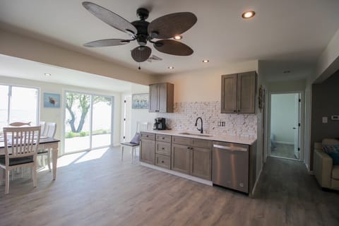 Stainless steel dishwasher and keurig coffee maker included! 