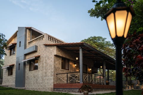 Front of property - evening/night