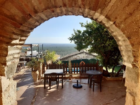 Seasonal outdoor pool, pool umbrellas, sun loungers