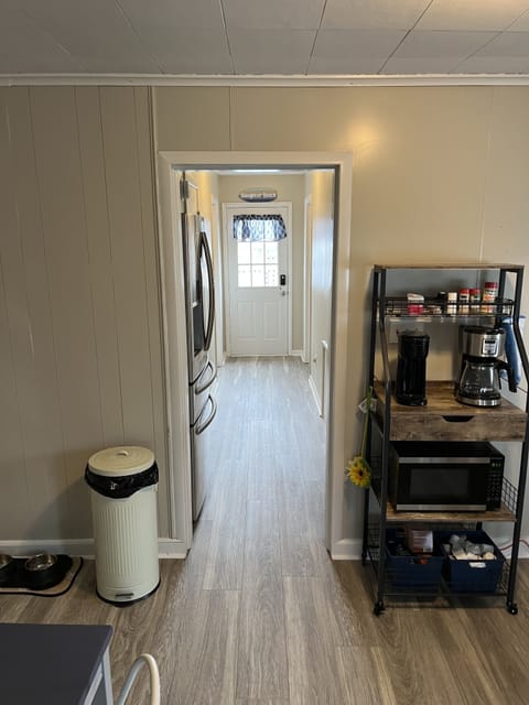 Hallway leading to the beach