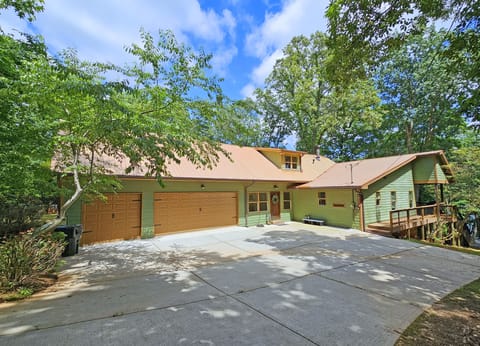 Welcome to our lake home with 3 levels of living space for a perfect vacation! 