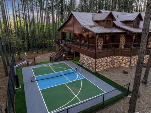 Sports court with spectator galley above!
