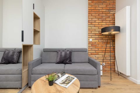 The living area's stylish design is perfect for relaxing evenings.