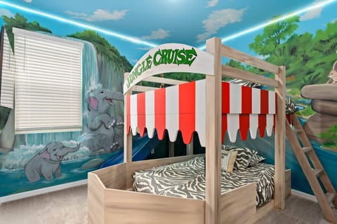 Jungle Cruise Kids Full Bunks w/ Bathroom