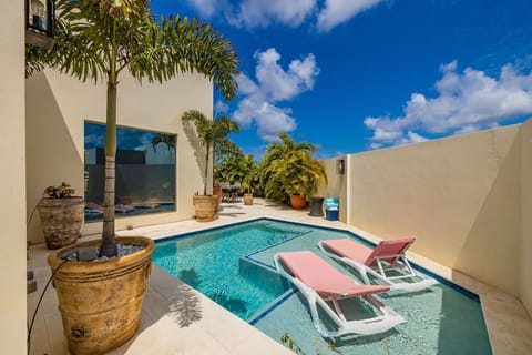 One of the highlights is its private pool, allowing guests to enjoy a refreshing swim at their leisure.