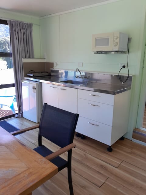 Family Cabin, 1 Bedroom | Private kitchenette | Mini-fridge, microwave, toaster, highchair