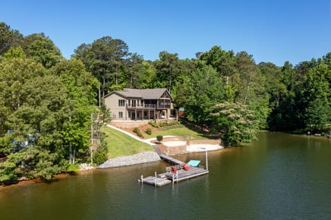 We sit next to an empty lot on a quiet cover