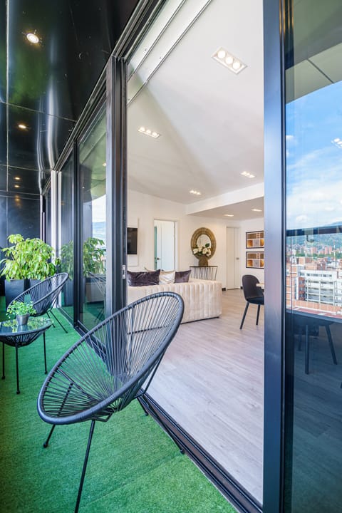 Panoramic Apartment, Balcony, City View | Balcony