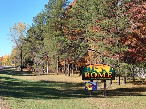 Kinship Casa is located in the Town of Rome, WI.....a town for all seasons.