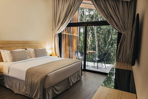 Premium Chalet, 1 King Bed | 1 bedroom, minibar, in-room safe, laptop workspace