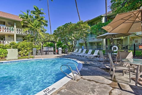 Kailua-Kona Vacation Rental | Studio | 1BA | 375 Sq Ft | Stairs Required