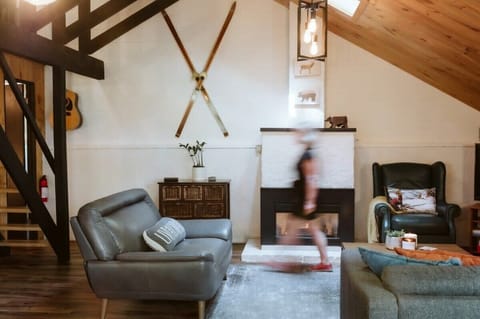 Adventure by day, chill by the fireplace at night.