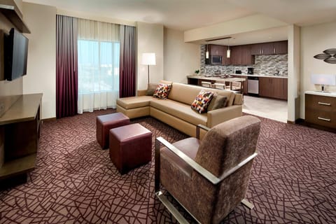 Suite, 2 Bedrooms | In-room safe, blackout drapes, iron/ironing board