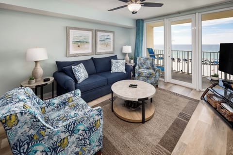 Living Room - The living area has phenomenal views.