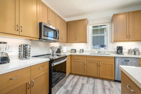 Stylish kitchen area combining comfort and practicality