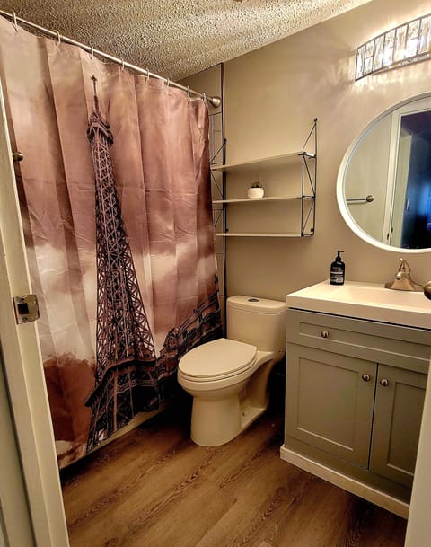 Paris theme full bath