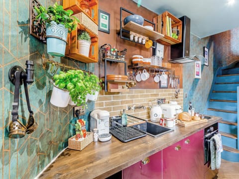 Kitchen area | Buttress Retreat, Hebden Bridge