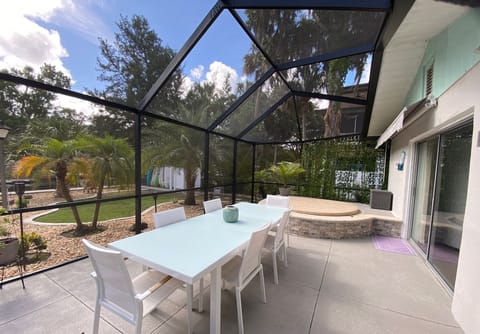 Built-in Hot Tub off the Master