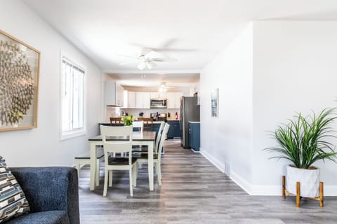 Great open concept living on the main floor