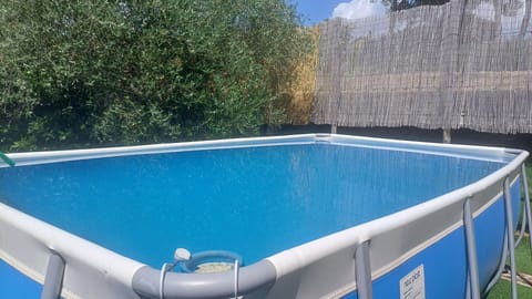 Blue, Swimming Pool, Composite Material, Shade, Plastic, Backyard